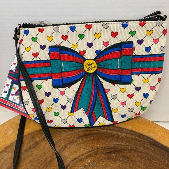Brighton Love & Joy Pouch  Crossbody NWT! - Picture 5 of 7